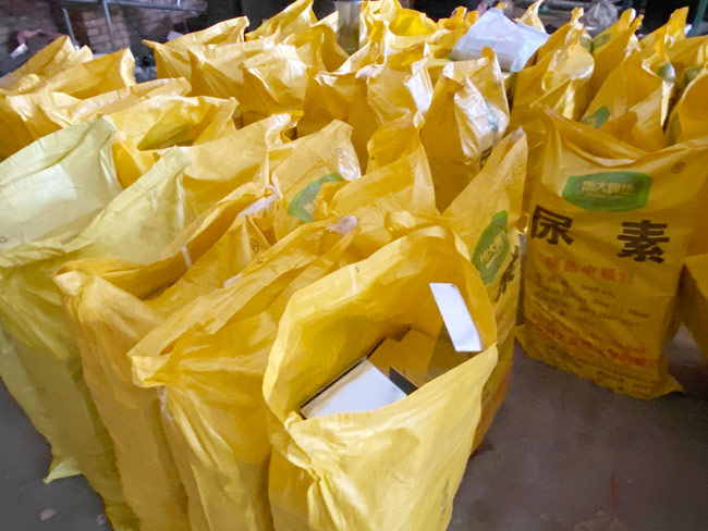 大量庫存及裝車